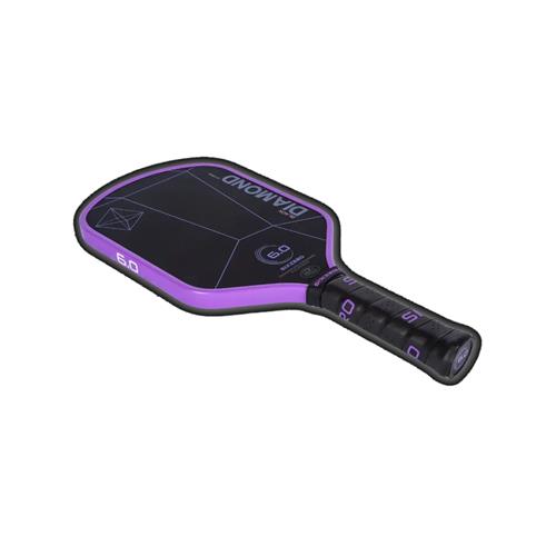 Six Zero Black Diamond Power 16mm Paddle Amethyst (Purple Edgeguard) - JMV Pro Edition/ Pro Model