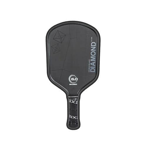 Six Zero Double Black Diamond Control 16mm Black with White Logo