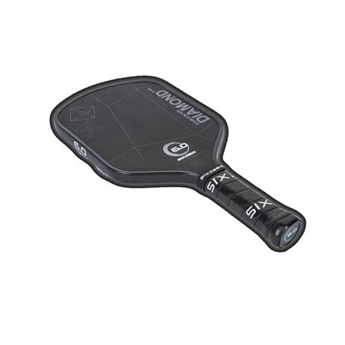 Six Zero Double Black Diamond Control 16mm Black with White Logo