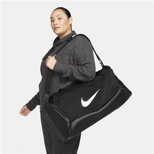 Nike Brasilia 9.5 Medium Training Duffel Bag 60L (Black)