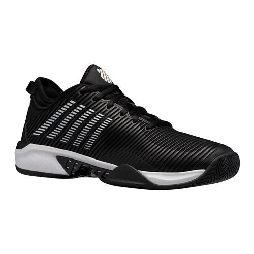 K-Swiss Hypercourt Supreme AC Men's Tennis Shoes (Black/White)