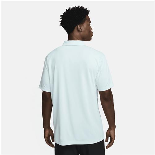 NikeCourt Dri-Fit Men's Tennis Polo (Glacier Blue/Black)