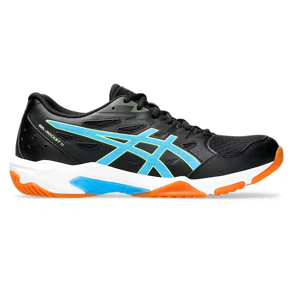 Asics Gel-Rocket 11 Men's Indoor Shoes (Black/Waterscape)