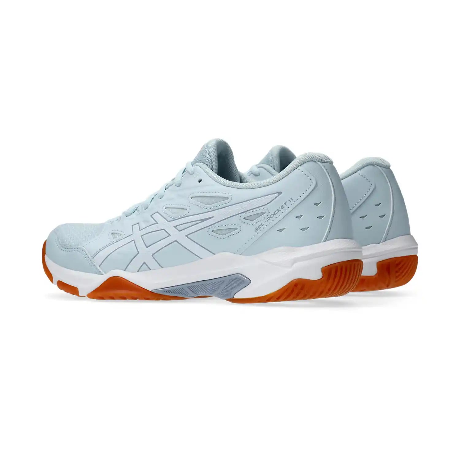 Asics Gel-Rocket 11 Women's Indoor Shoes (Cool Grey/White)