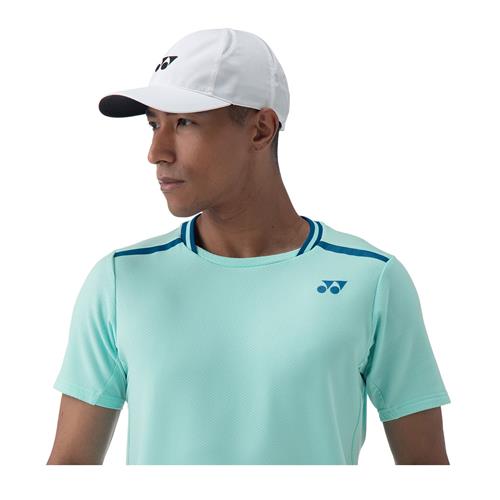 Yonex 2024 AO Mens Crew Neck Shirt (Cyan)
