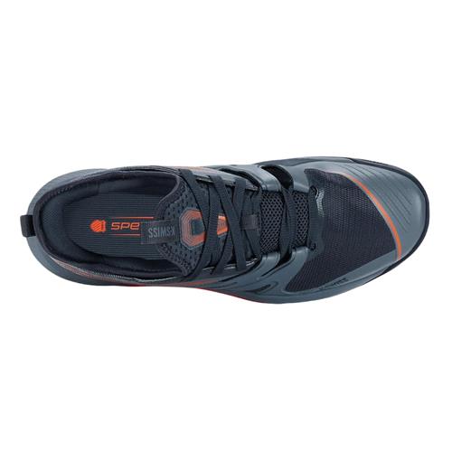K-Swiss Speed Trac Mens Tennis Shoes (Windward Blue/Orion Blue/Scarlet Ibis)
