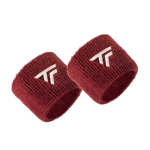 Tecnifibre Wristbands 2 Pack (Cardinal)