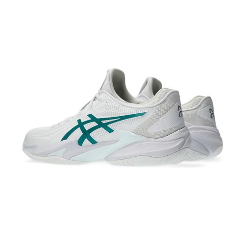 Asics Court FF 3 Novak Men's Tennis Shoes (White/Pitch Green)