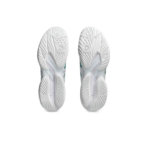 Asics Court FF 3 Novak Men's Tennis Shoes (White/Pitch Green)