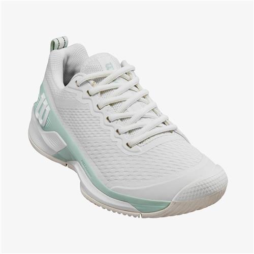 Wilson Rush Pro 4.5 Womens Tennis shoes (White/Surf)