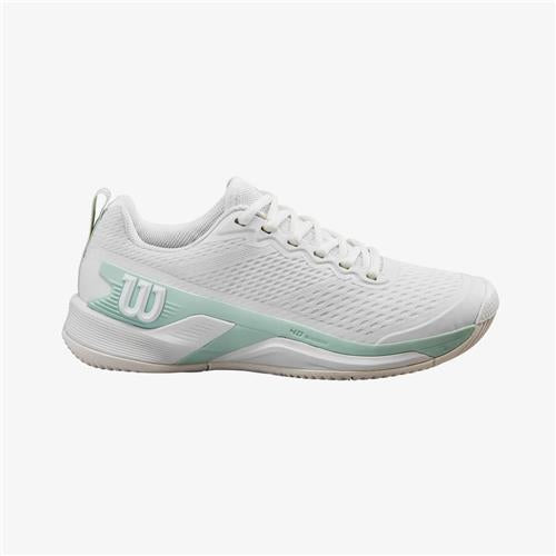 Wilson Rush Pro 4.5 Womens Tennis shoes (White/Surf)