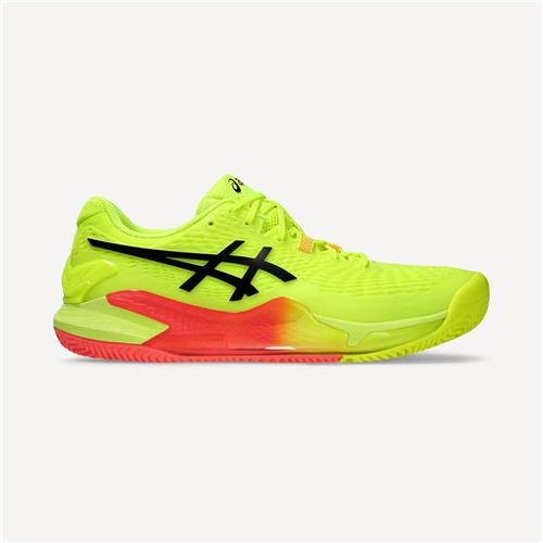 Asics Gel-Resolution 9 Clay Paris Men's Shoes (Safety Yellow/Black)