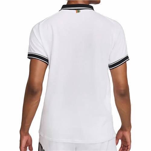 NikeCourt Men's Heritage Polo (White/Black)
