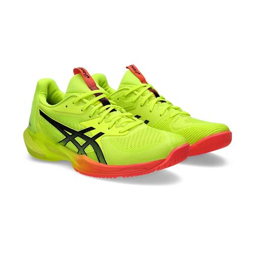 Asics Solution Speed FF3 Paris Women's Tennis Shoes (Safety Yellow/Black)