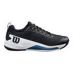Wilson Rush Pro 4.5 Men's Tennis Shoes (Black/White/Ensign)