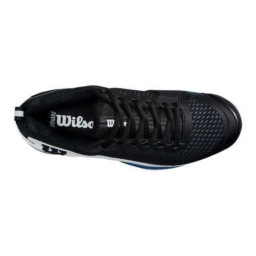 Wilson Rush Pro 4.5 Men's Tennis Shoes (Black/White/Ensign)