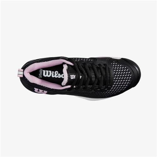 Wilson Rush Pro 4.5 Women's Tennis Shoes (Black/Piro)