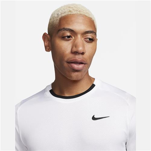 NikeCourt Advantage Men's Top (White/Black)