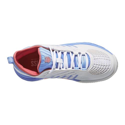 K-Swiss Hypercourt Supreme 2 HB Women's Tennis Shoes (Wh/Opnair/Strwbry)