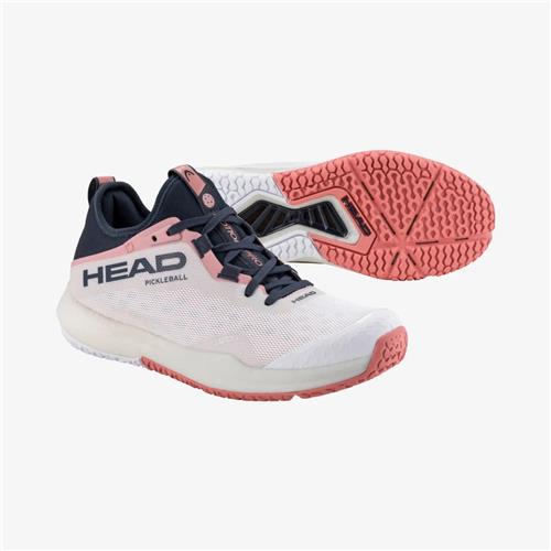 Head Motion Pro Women's Pickleball Shoes (White/Black)