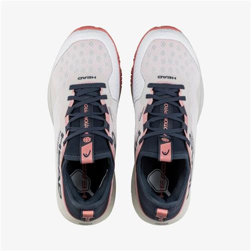 Head Motion Pro Women's Pickleball Shoes (White/Black)
