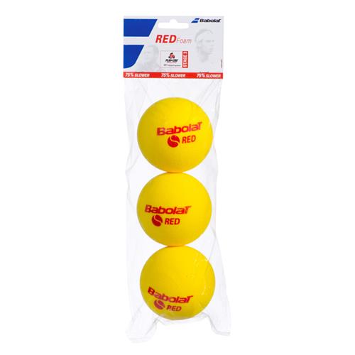 Babolat Red Foam Balls, 3 pack