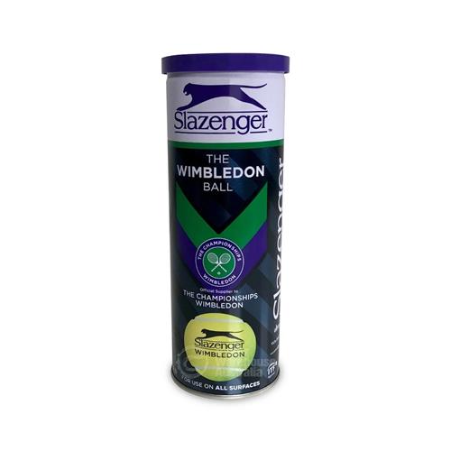 Slazenger Wimbledon 3 Ball Can Yellow Can