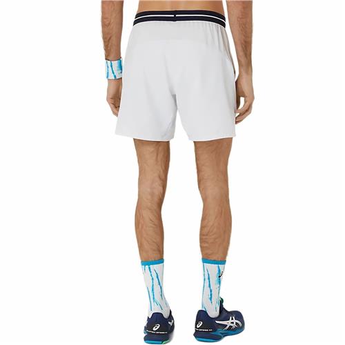 Asics Mens Match 7 inch Short (Brilliant White)
