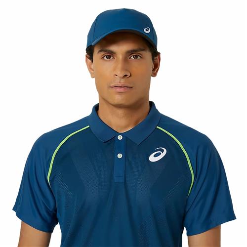 Asics Mens Match Actibreeze Polo Shirt (Mako Blue)