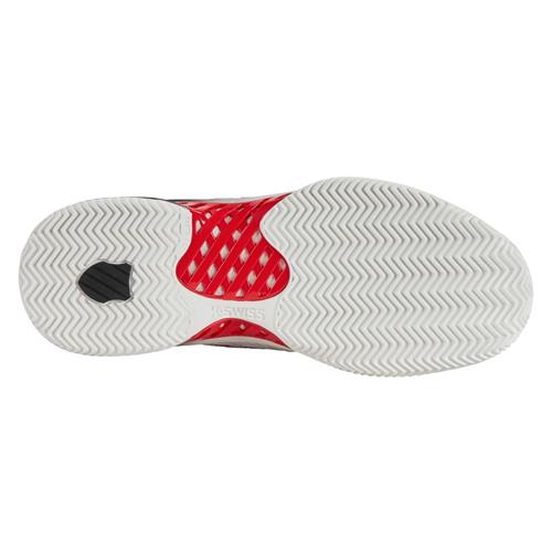 K-Swiss Hypercourt Express 2 HB Mens Tennis Shoes (WHT/LMO/RED)