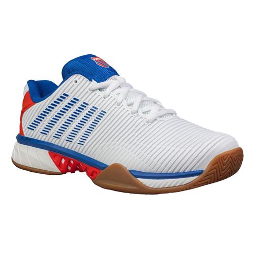 K-Swiss Hypercourt indoor Men's Shoes (White/Red)