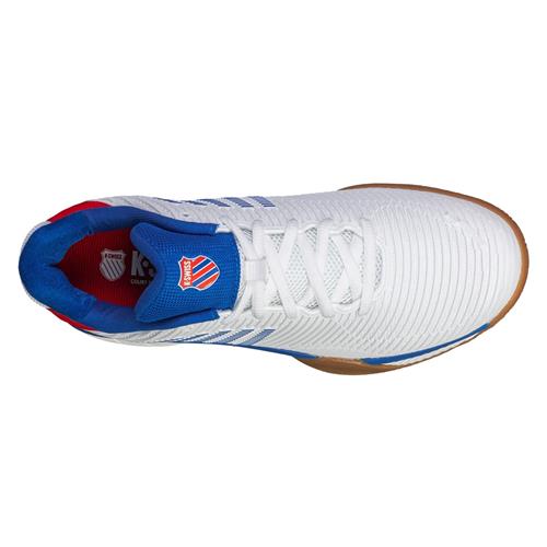 K-Swiss Hypercourt indoor Men's Shoes (White/Red)