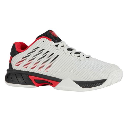 K-Swiss Hypercourt Express 2 Junior Tennis Shoes (White/Red)
