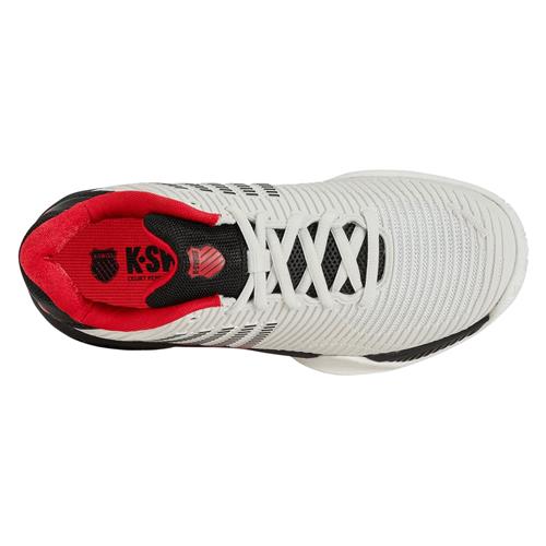 K-Swiss Hypercourt Express 2 Junior Tennis Shoes (White/Red)