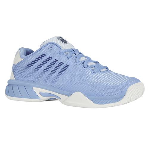 K-Swiss Hypercourt Express 2 Junior Tennis Shoes (White/Estate Blue)