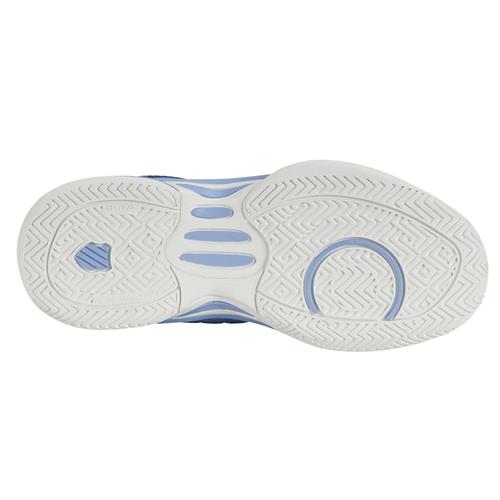 K-Swiss Hypercourt Express 2 Junior Tennis Shoes (White/Estate Blue)