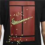 Nike Court Men's Heritage T-Shirt (Black)