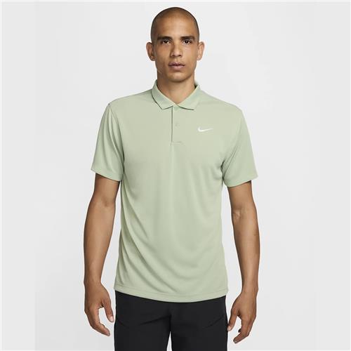 Nike Court Dri-Fit Mens Tennis Solid Polo (Jade Horizon/White)