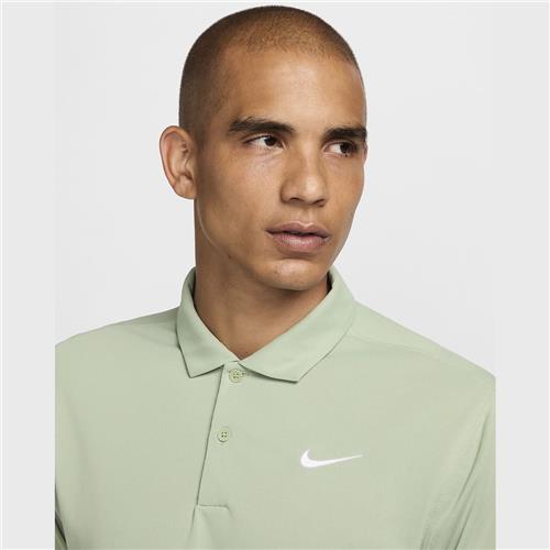 Nike Court Dri-Fit Mens Tennis Solid Polo (Jade Horizon/White)