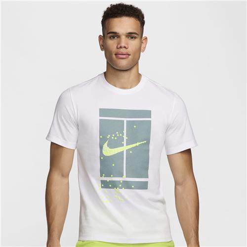 NikeCourt Heritage Tee (White)