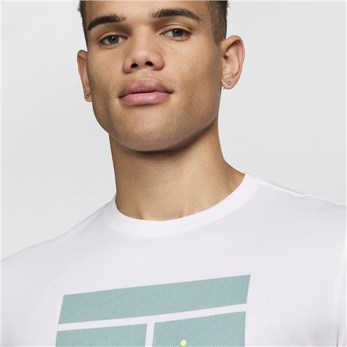 NikeCourt Heritage Tee (White)