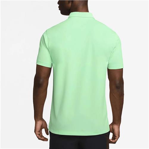 Nike Court Dri-Fit Mens Tennis Solid Polo ( Green)