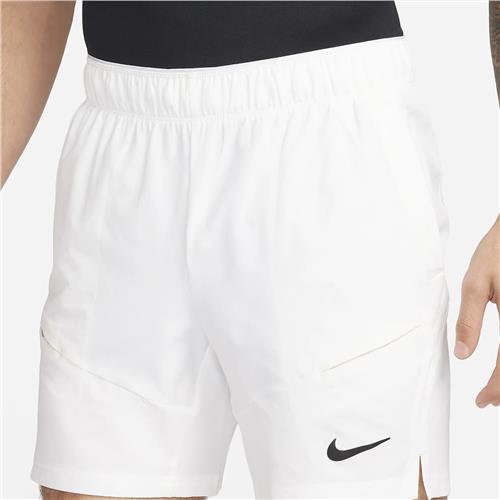 NikeCourt Advantage Men's Dri-Fit 7"Tennis Shorts (White)