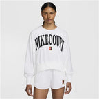 Nike Women's Heritage Fleece Crewneck (White)