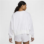 Nike Women's Heritage Fleece Crewneck (White)