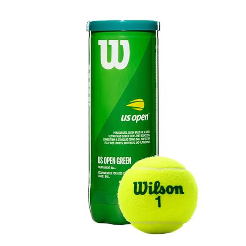 Wilson US Open Green Ball 3 Ball Can