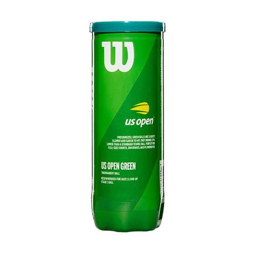 Wilson US Open Green Ball 3 Ball Can