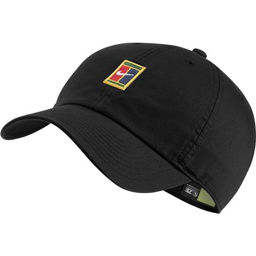Nike  Court Heritage 86 Logo Tennis Cap (Black)