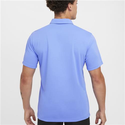 Nike Court Dri-Fit Mens Tennis Solid Polo (Royal Pulse/White)