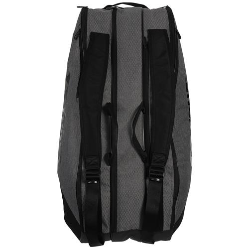 Yonex Team Racquet Bag 9 Pcs (Gray/Black)